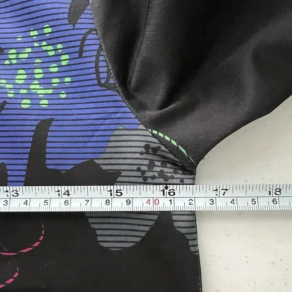 Adidas Girls Black Floral Printed‎ 3-Striped Zip Up Tricot Jacket AP4532 Sz L 14 - Picture 12 of 13